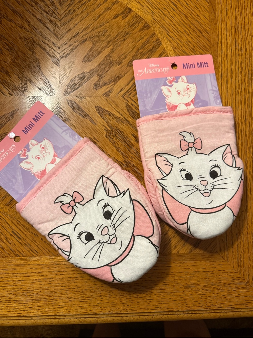 Disney Pink Marie Mini Mitts for Cats - Pair